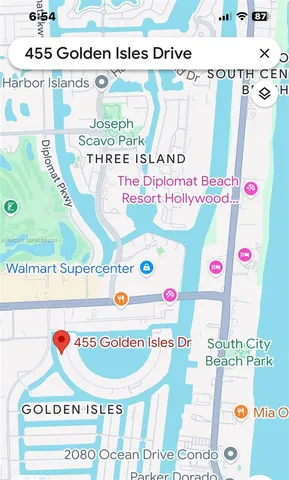 $2,100 | 455 Golden Isles Drive, Unit 107, Hallandale Beach, FL 33009