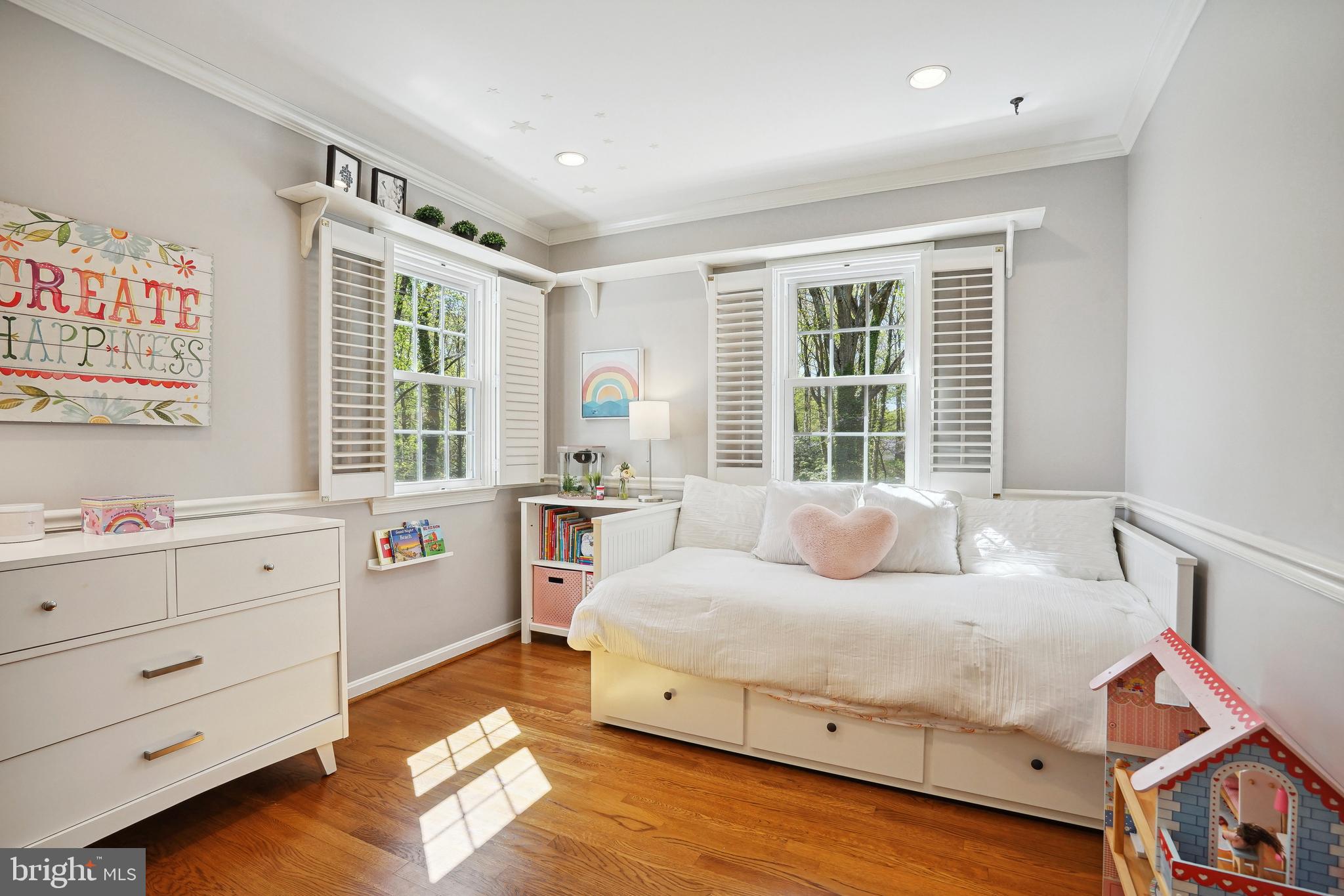 8504 Stable Drive Alexandria, VA 22308 - Photo 29 of 53 4th bedroom features entrance to walk in attic!!