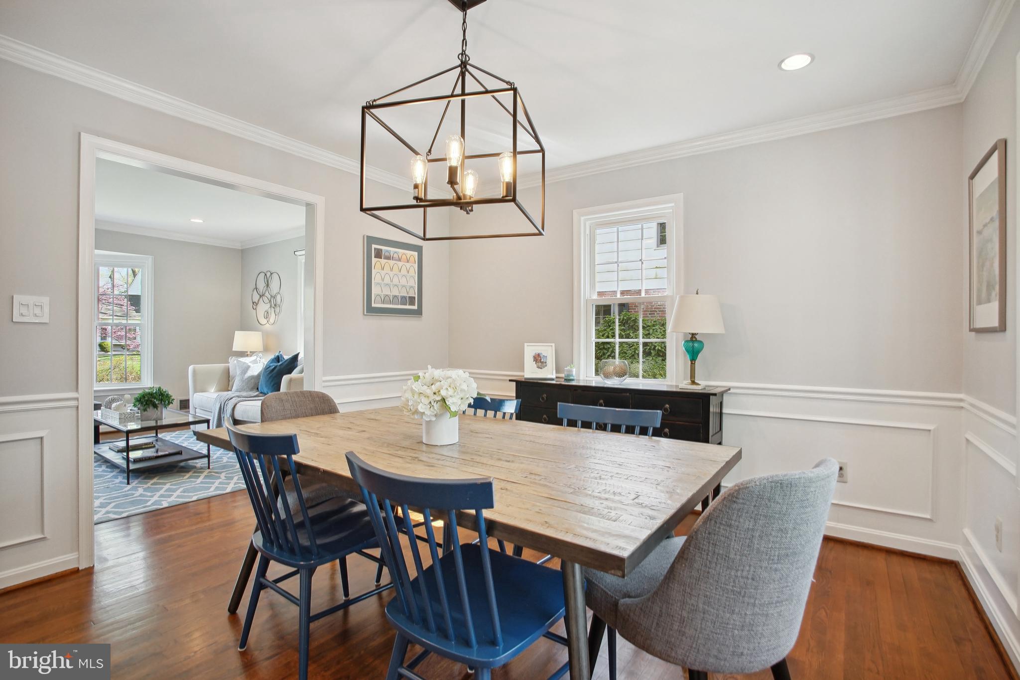 8504 Stable Drive Alexandria, VA 22308 - Photo 8 of 53 Beautiful Formal Dining Room