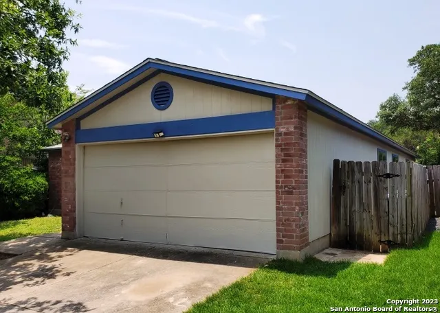 a front view of house