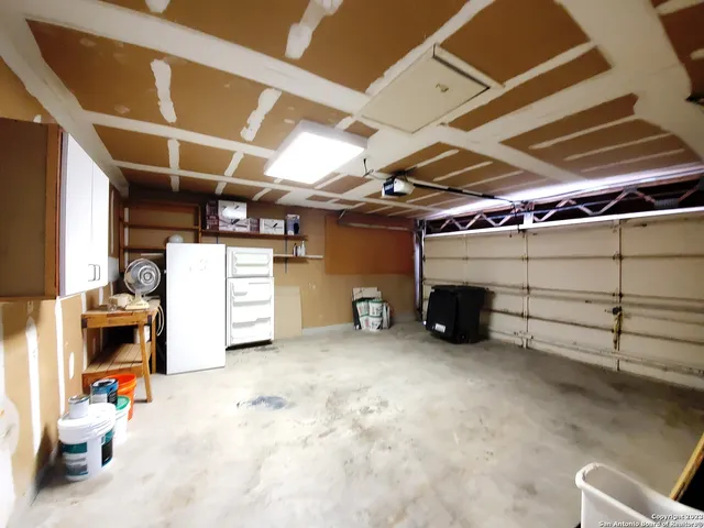 a view of a room with storage and utility