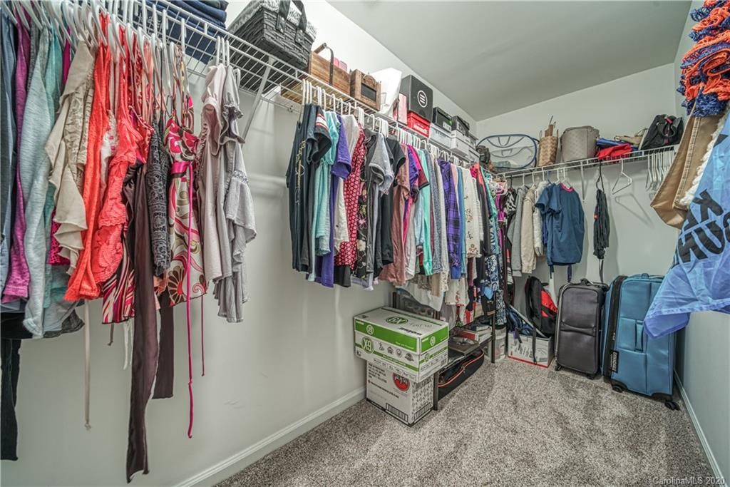 808 Dillard Road Rock Hill, SC 29730 - Photo 22 of 29 a view of walk in closet with clothes