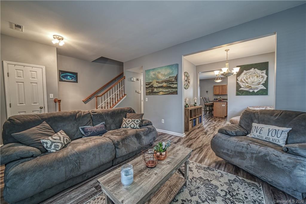 808 Dillard Road Rock Hill, SC 29730 - Photo 6 of 29 a living room with furniture and stairs