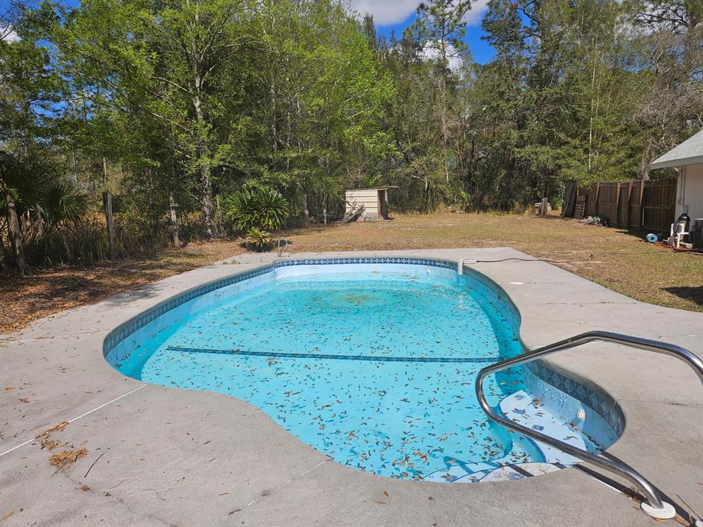 4 Cedar Trace Way Ocala, FL 34472 - Photo 14 of 36 a view of a swimming pool with a yard