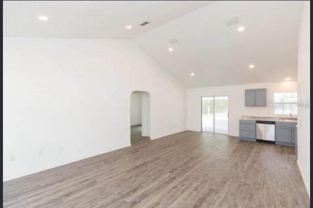 4 Cedar Trace Way Ocala, FL 34472 - Photo 3 of 36 a view of empty room with wooden floor