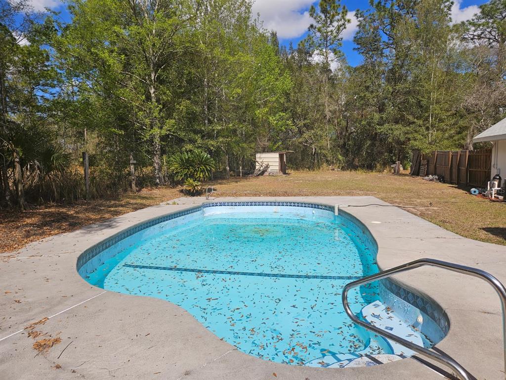 4 Cedar Trace Way Ocala, FL 34472 - Photo 36 of 36 a view of a backyard with basketball court