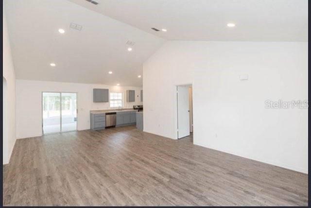 4 Cedar Trace Way Ocala, FL 34472 - Photo 4 of 36 a view of kitchen with wooden floor