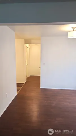 a view of empty room