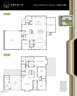 $1,395,000 | 1806 Oberlin Road, Unit 102, Raleigh, NC 27608