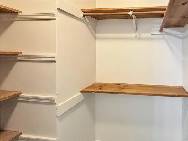 a view of walk in closet