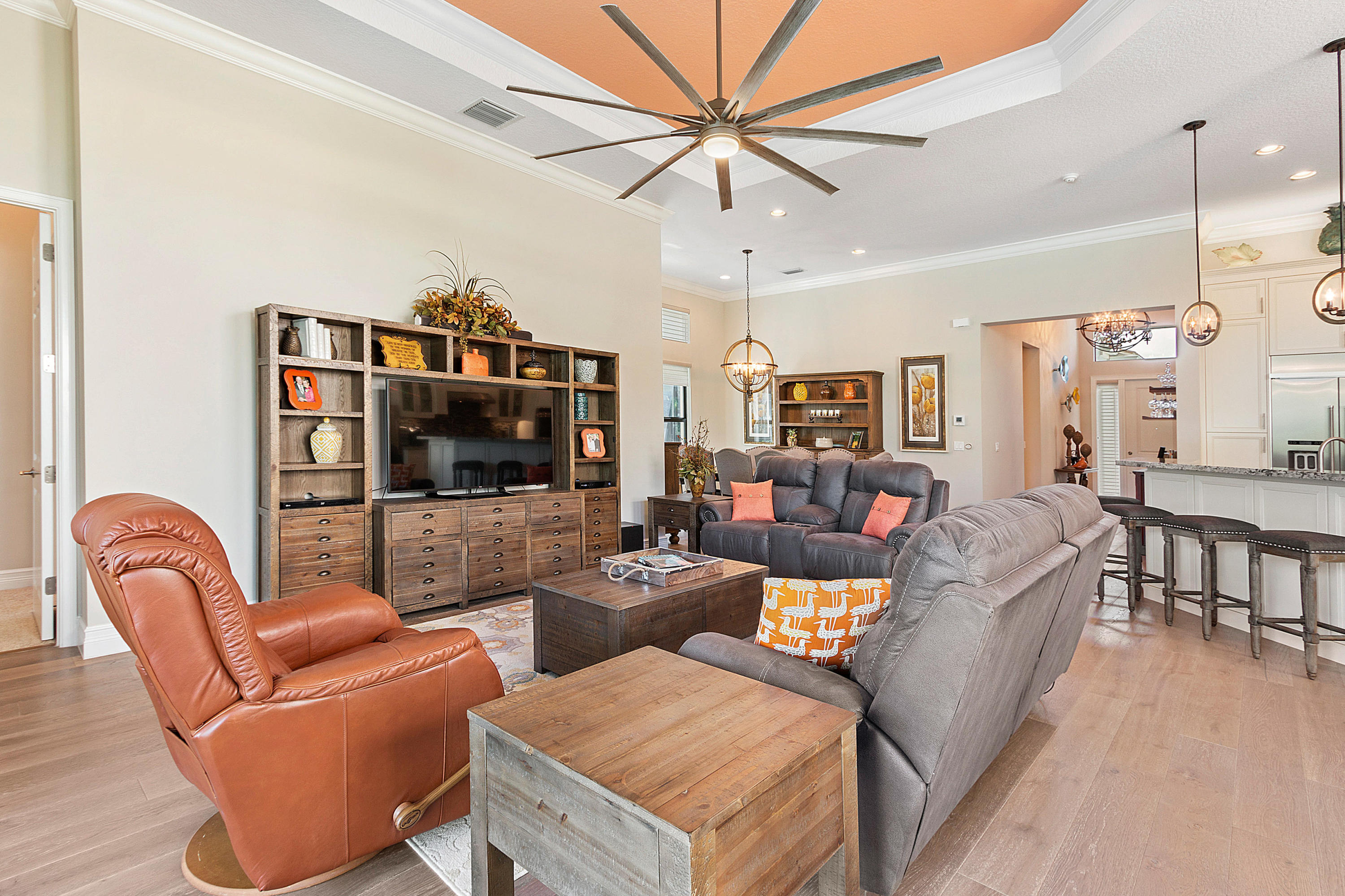 9523 Eden Roc Court Delray Beach, FL 33446 - Photo 14 of 74 Coffered Ceiling