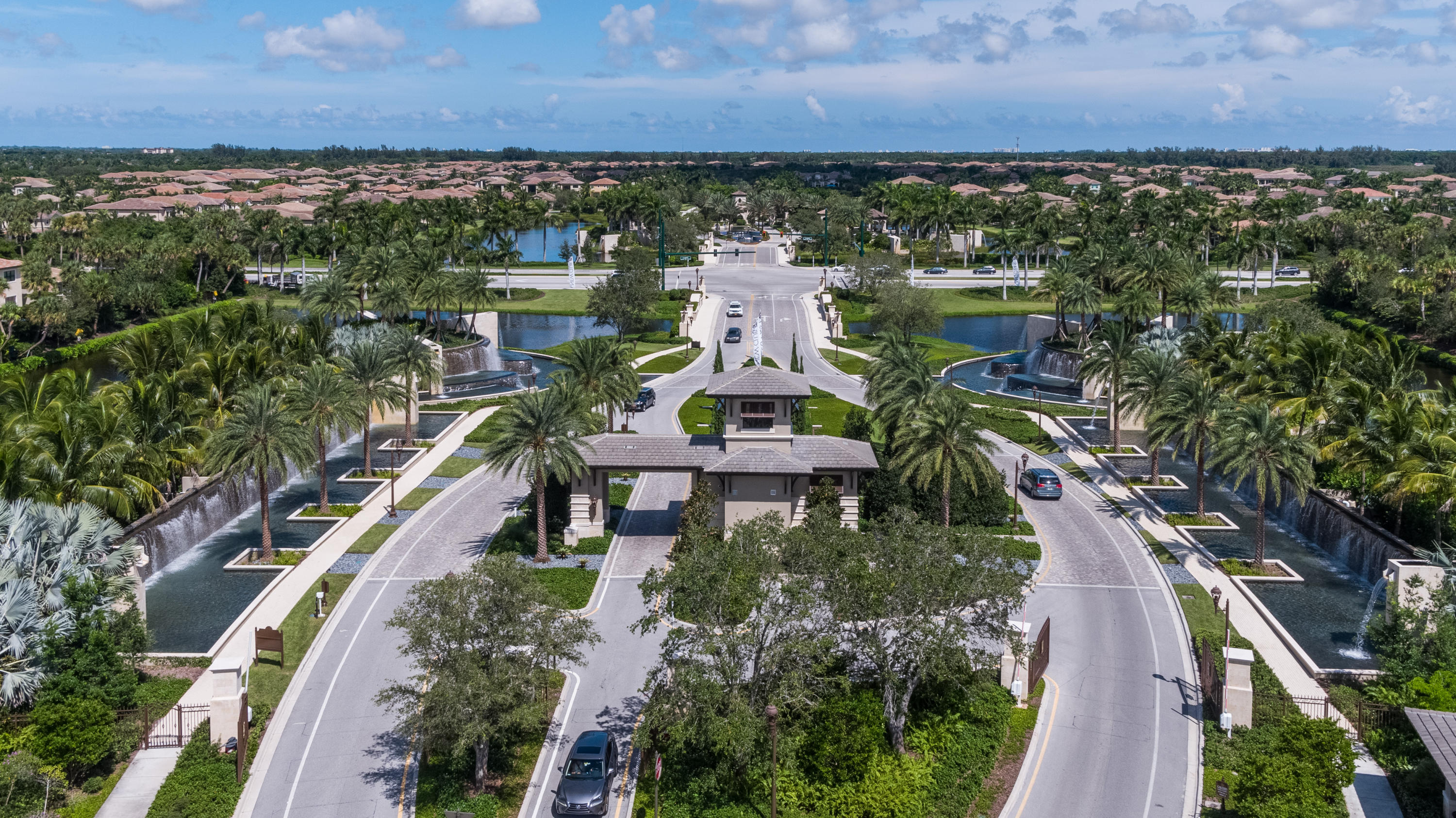 9523 Eden Roc Court Delray Beach, FL 33446 - Photo 71 of 74 Aerial of Entrance