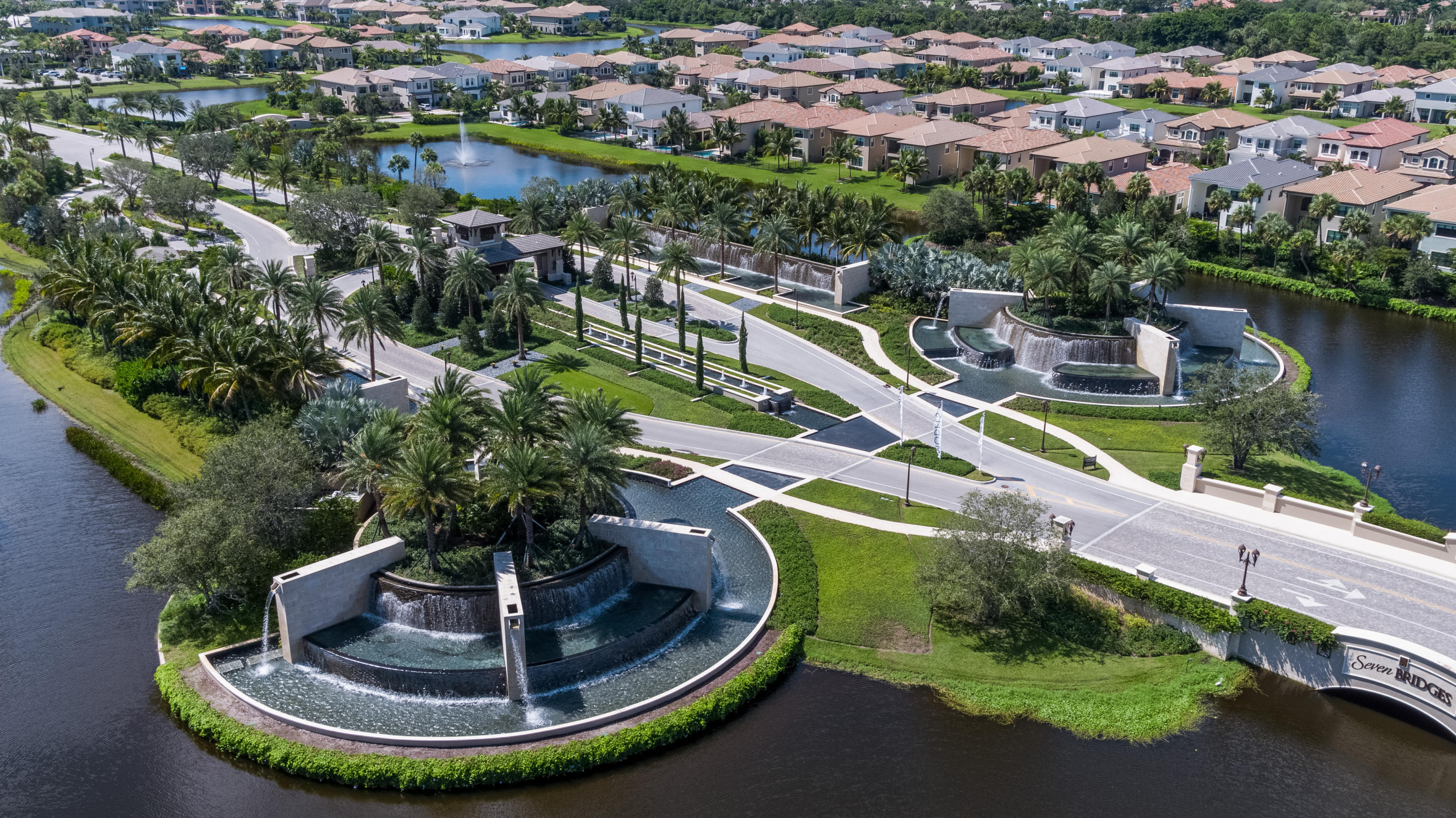 9523 Eden Roc Court Delray Beach, FL 33446 - Photo 72 of 74 Aerial of Entrance