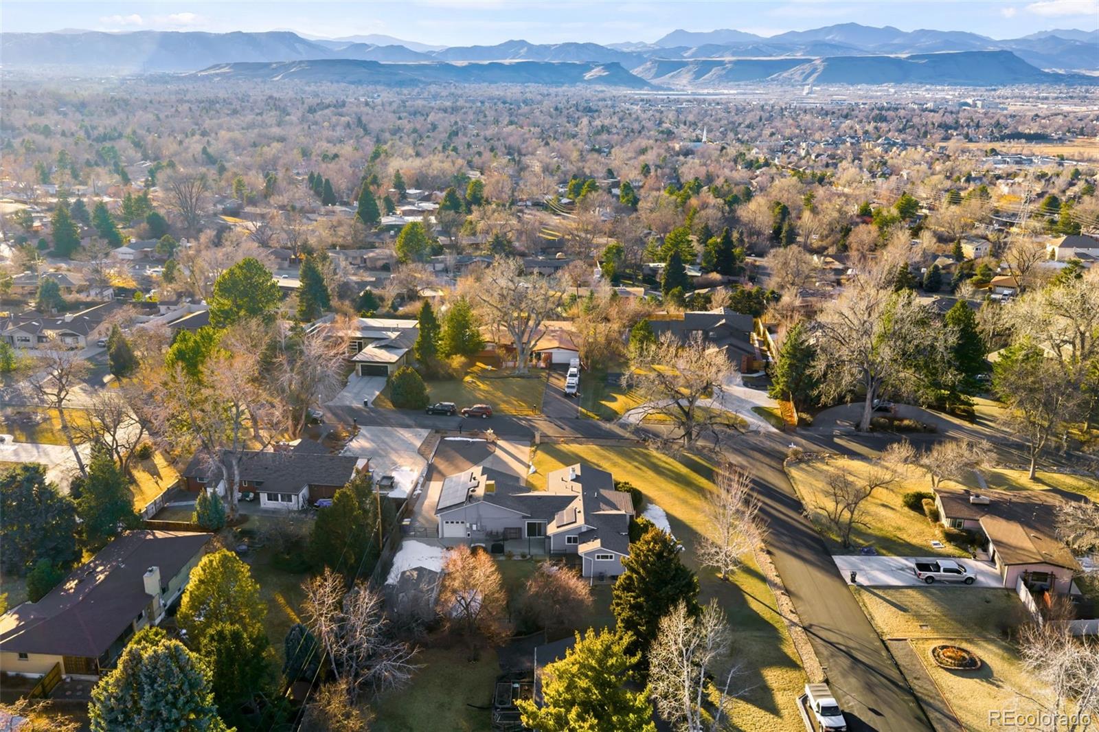 34 Skyline Drive Wheat Ridge, CO 80215 - Photo 42 of 45 an aerial view of multiple house