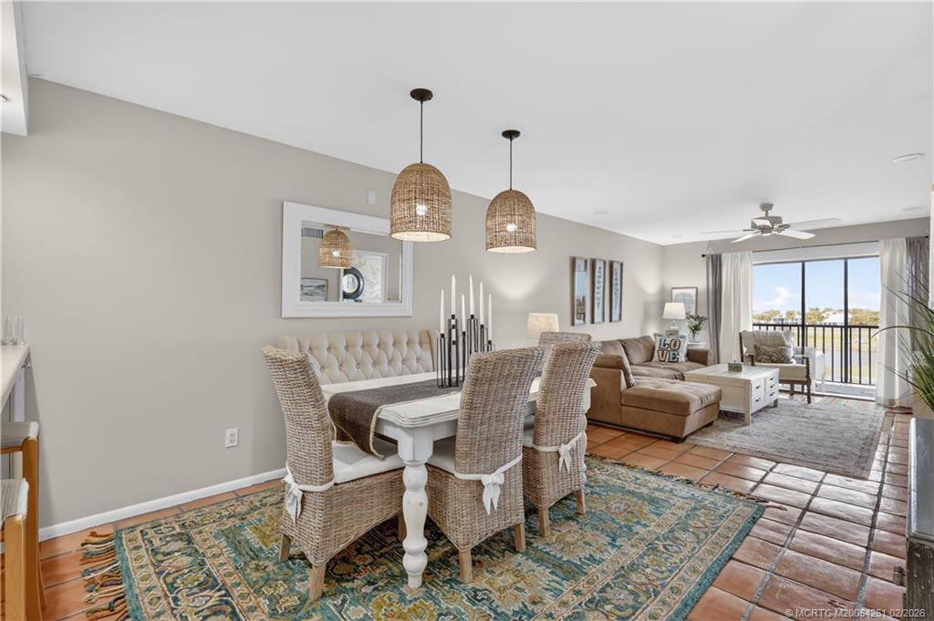 40 Northeast Plantation Road, Unit 403 Stuart, FL 34996 - Photo 6 of 30 Tile floors throughout