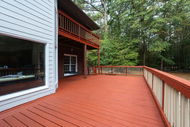 a view of a house with sitting area