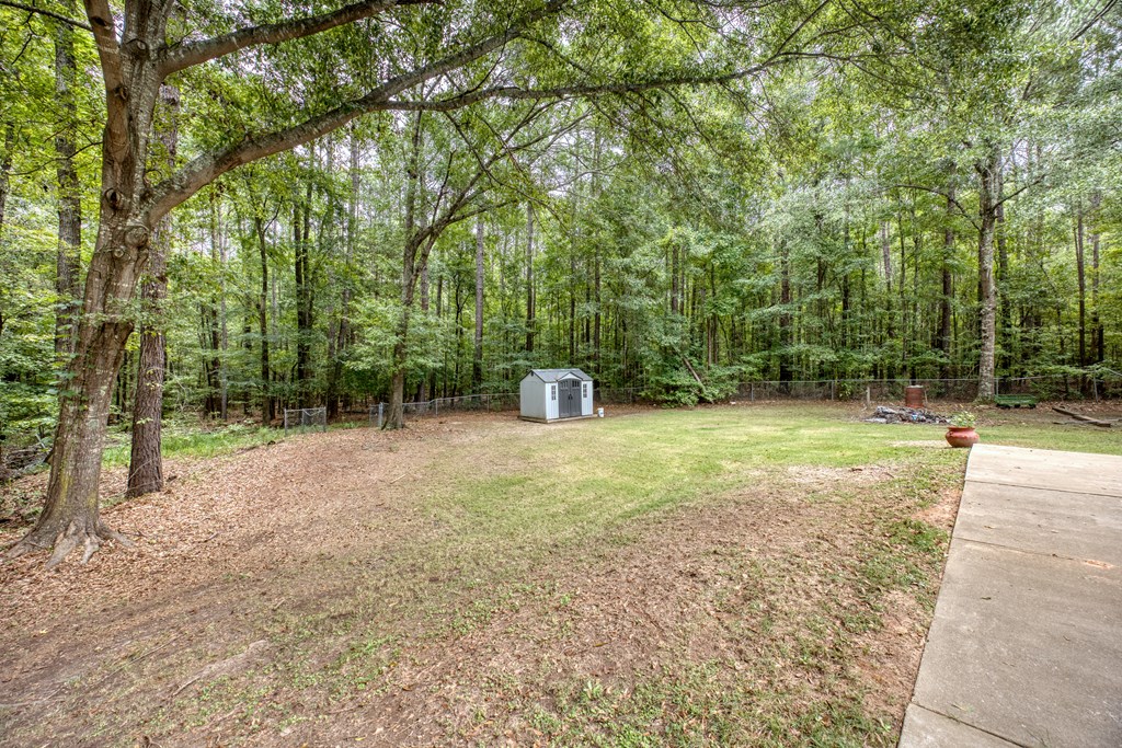 5135 Midland Trace Midland, GA 31820 - Photo 50 of 66 a backyard of a house with lots of green space