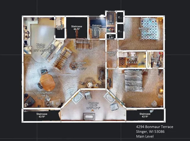 $444,900 | 4294 Bonmaur Terrace, Slinger, WI 53086