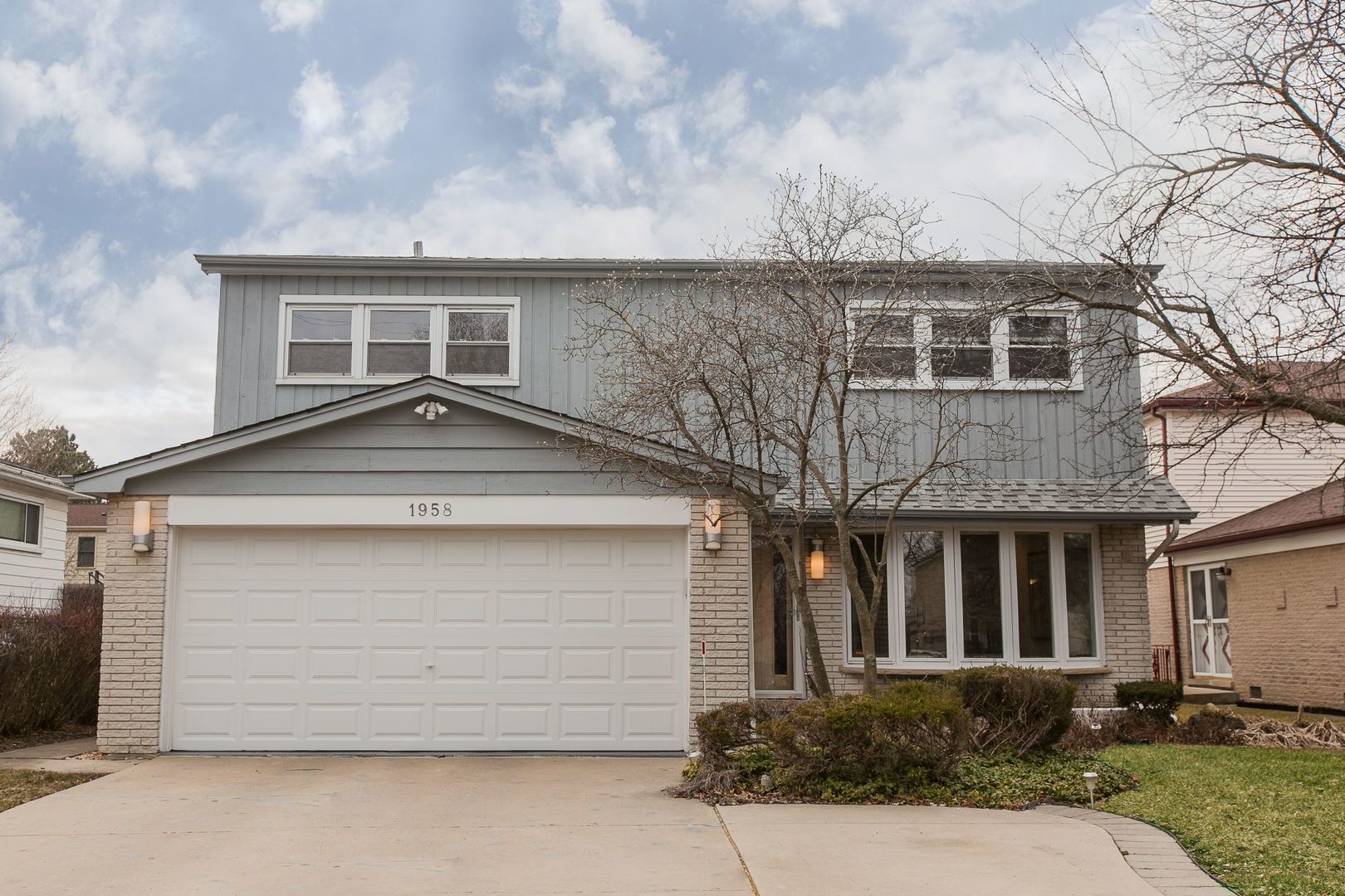 front view of a house