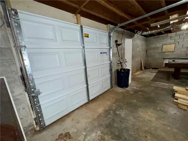 a view of storage and utility room