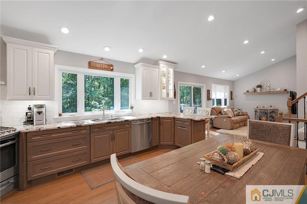 97 Rieder Road Spotswood, NJ 08884 - Photo 11 of 37 a large kitchen with kitchen island granite countertop lots of counter top space