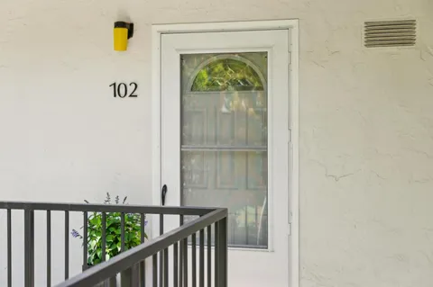 a view of a porch