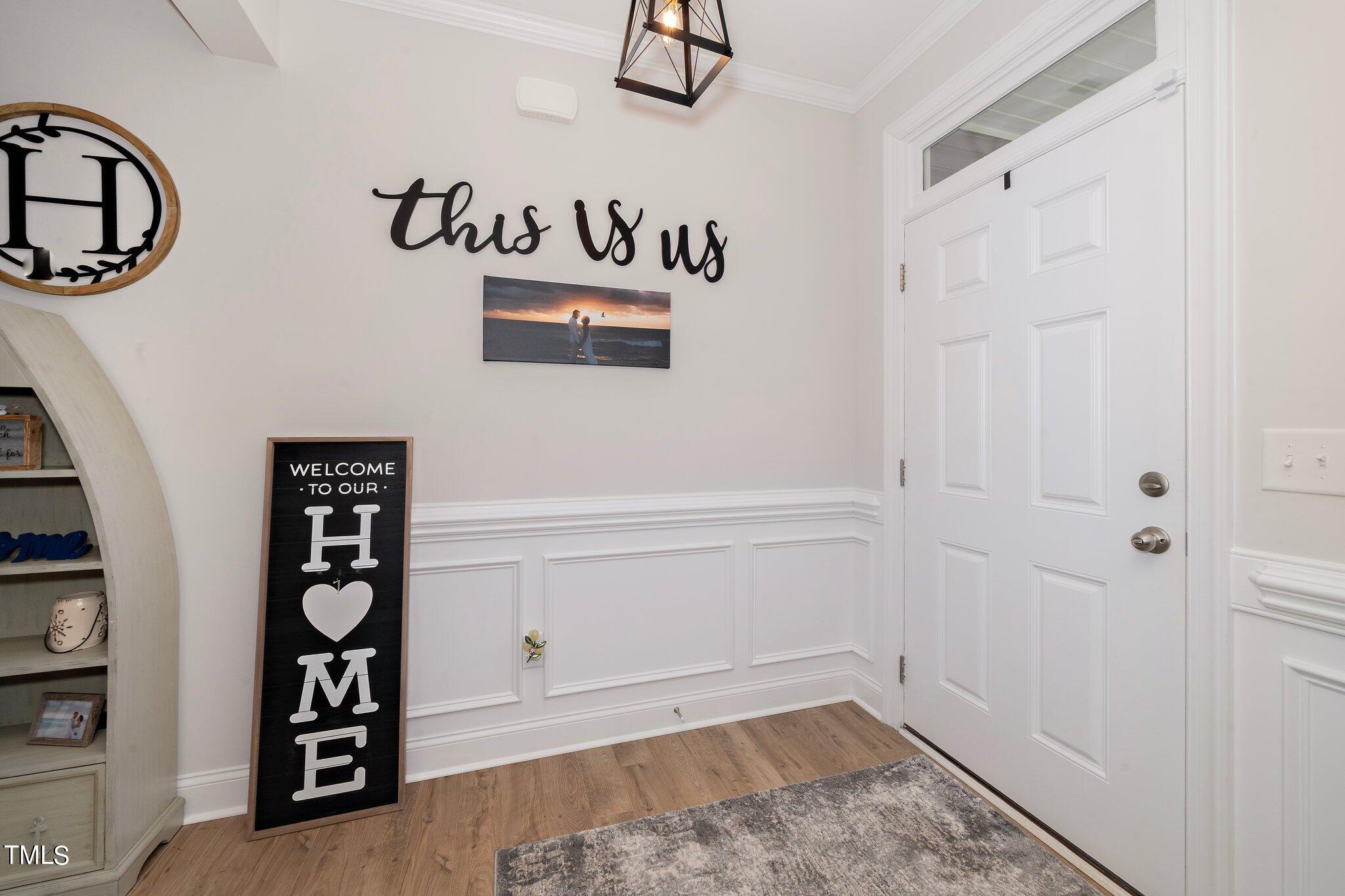 204 Stephens Timberline View Clayton, NC 27520 - Photo 4 of 43 a view of a door and an entryway