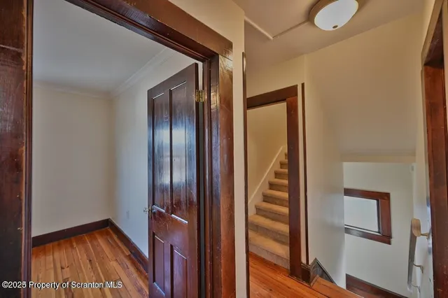 a view of entryway and hall