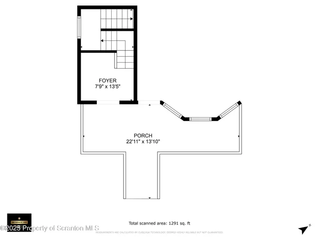 $1,100 | 1025 Ridge Avenue, Scranton, PA 18510