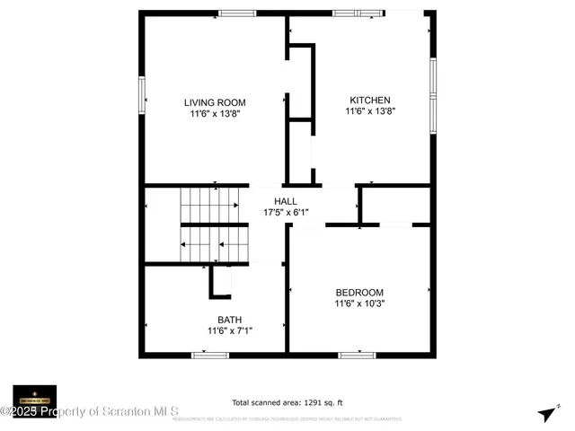 $1,100 | 1025 Ridge Avenue, Scranton, PA 18510
