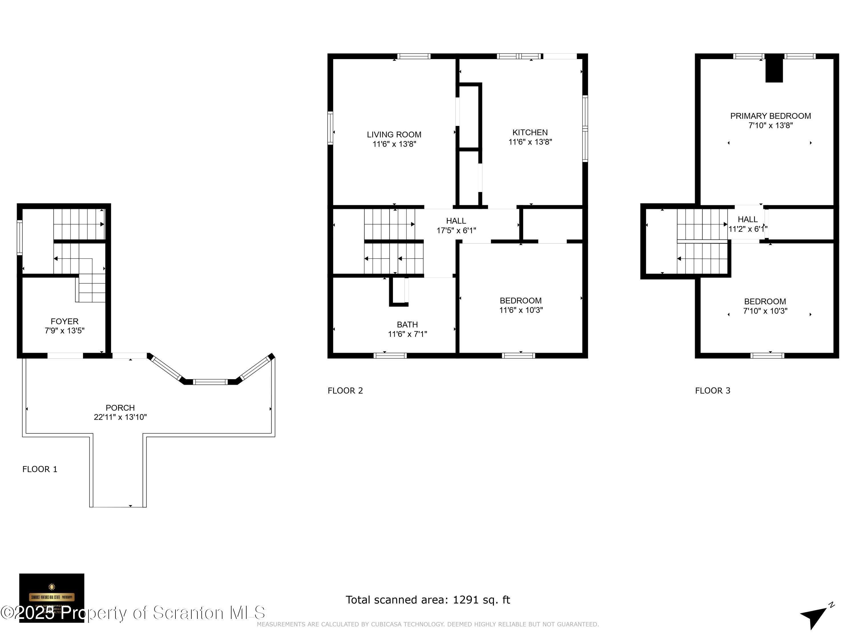1025 Ridge Avenue Scranton, PA 18510 - Photo 49 of 49 a picture of floor plan