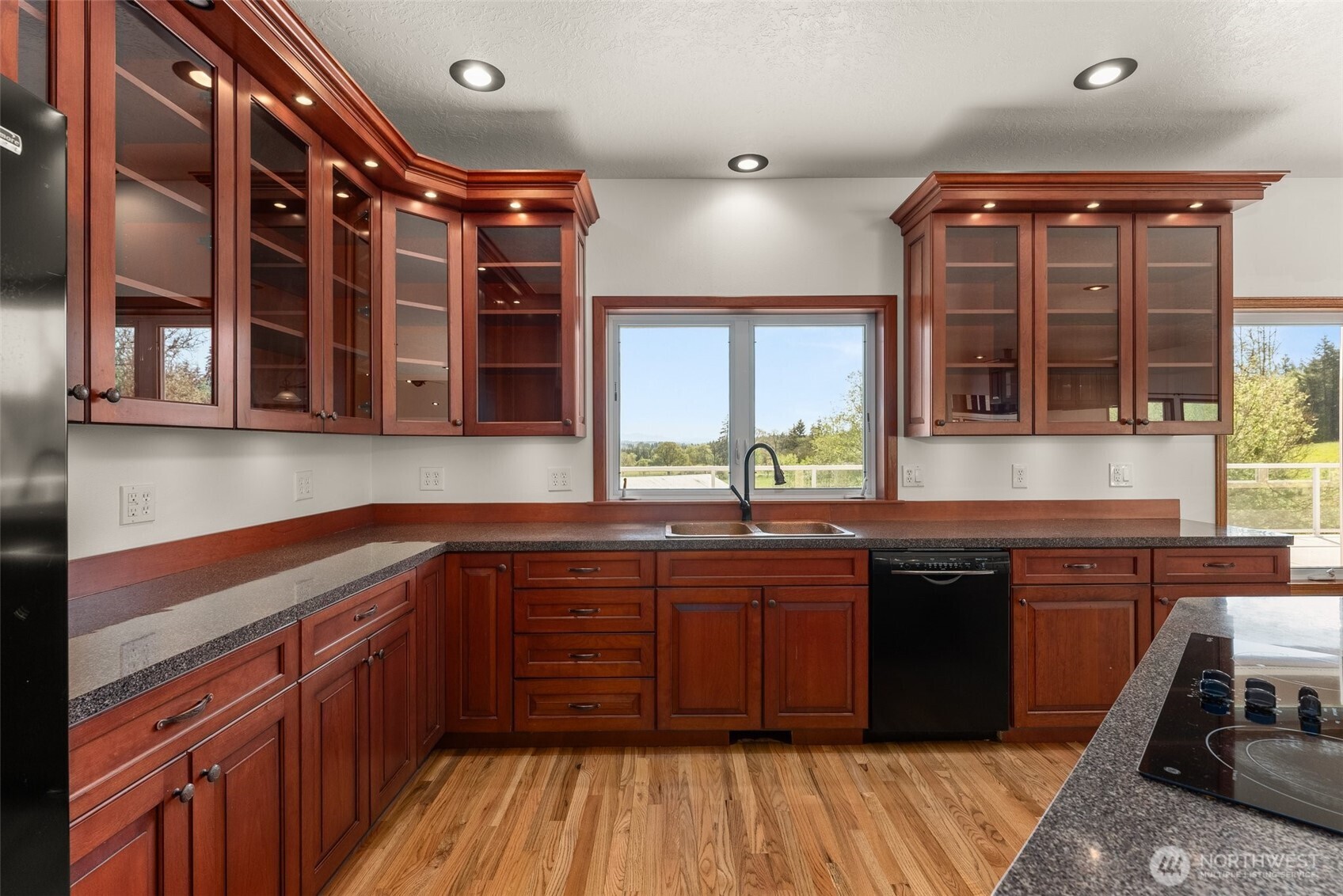 139 Coulson Road Chehalis, WA 98532 - Photo 15 of 40 a kitchen with stainless steel appliances granite countertop a sink and wooden cabinets