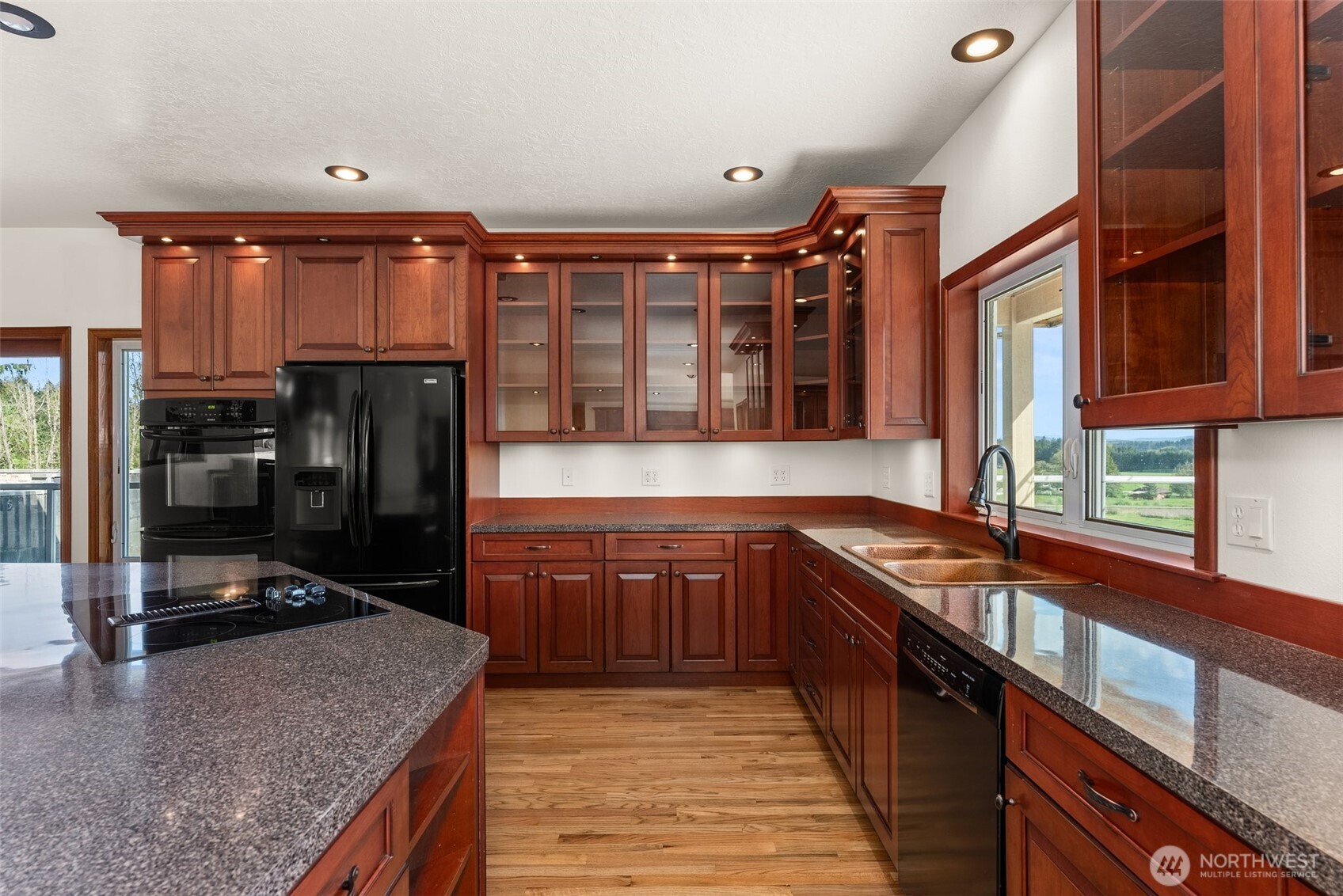 139 Coulson Road Chehalis, WA 98532 - Photo 16 of 40 a kitchen with stainless steel appliances granite countertop a sink stove and refrigerator