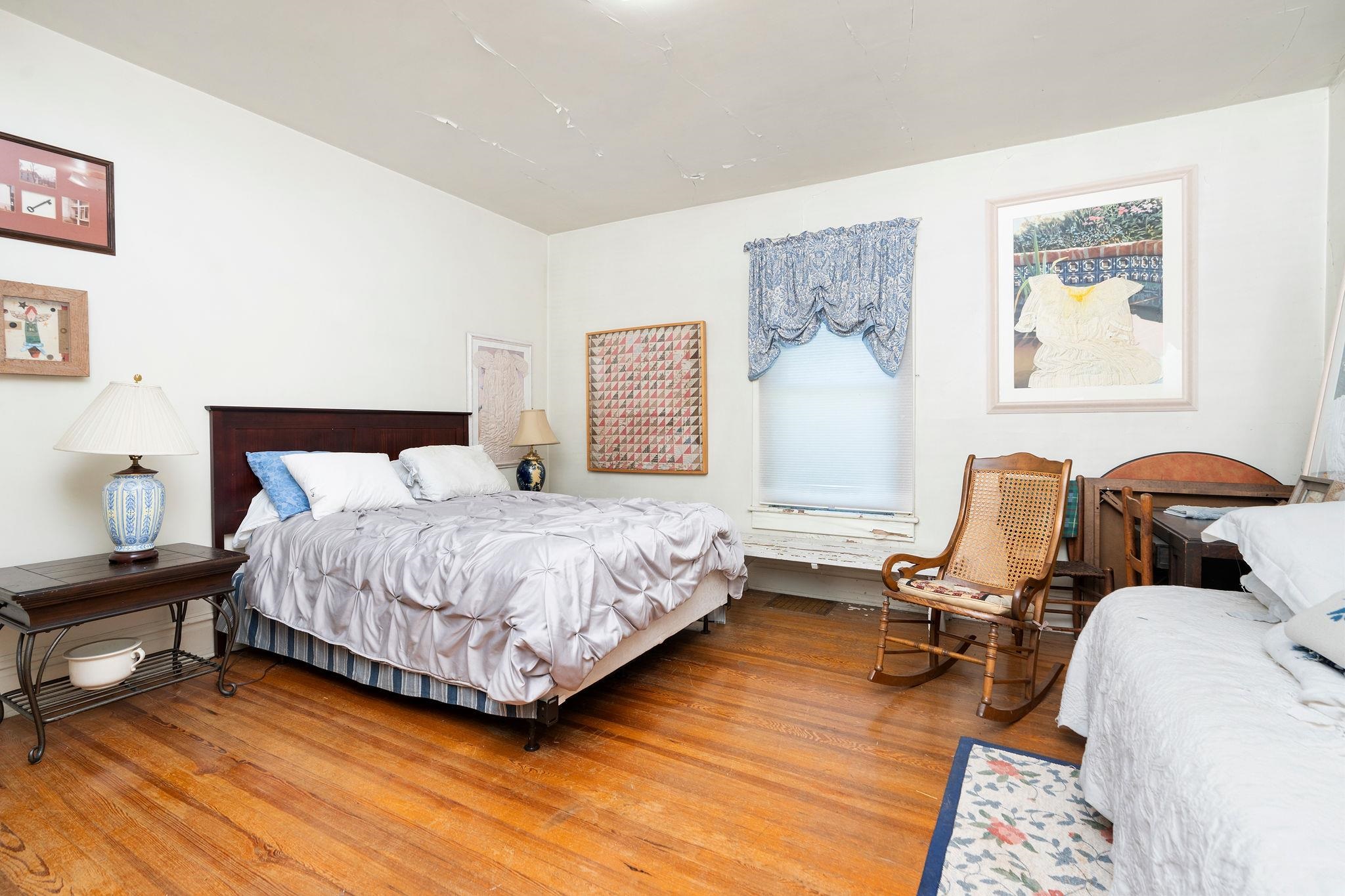 159 Buttermilk Road Mount Sidney, VA 24467 - Photo 38 of 75 a bedroom with a bed and wooden floor