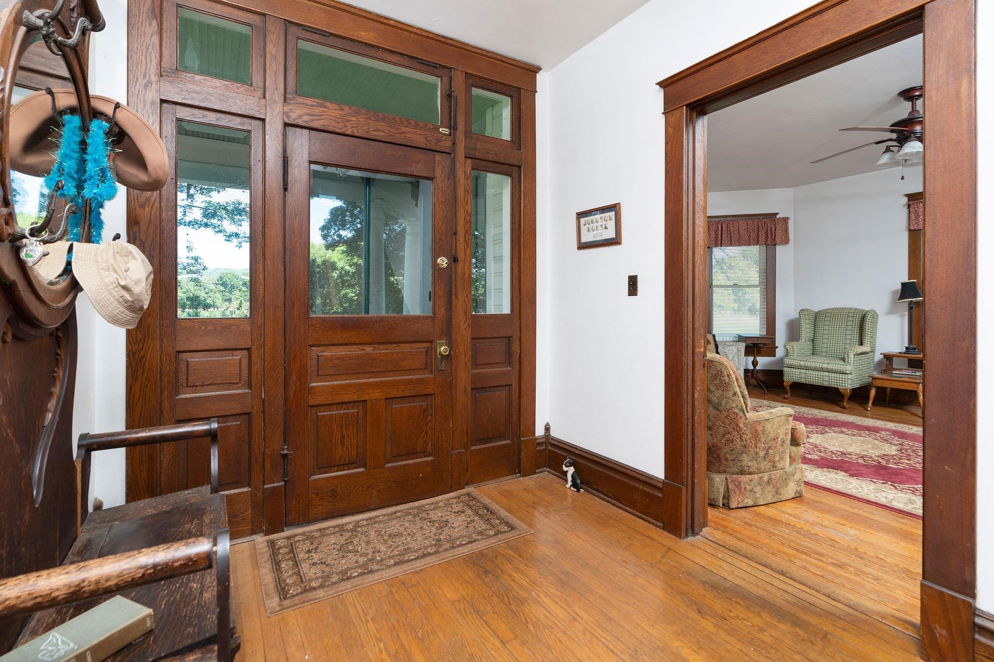 159 Buttermilk Road Mount Sidney, VA 24467 - Photo 8 of 75 a bedroom with a bed and a view of living room