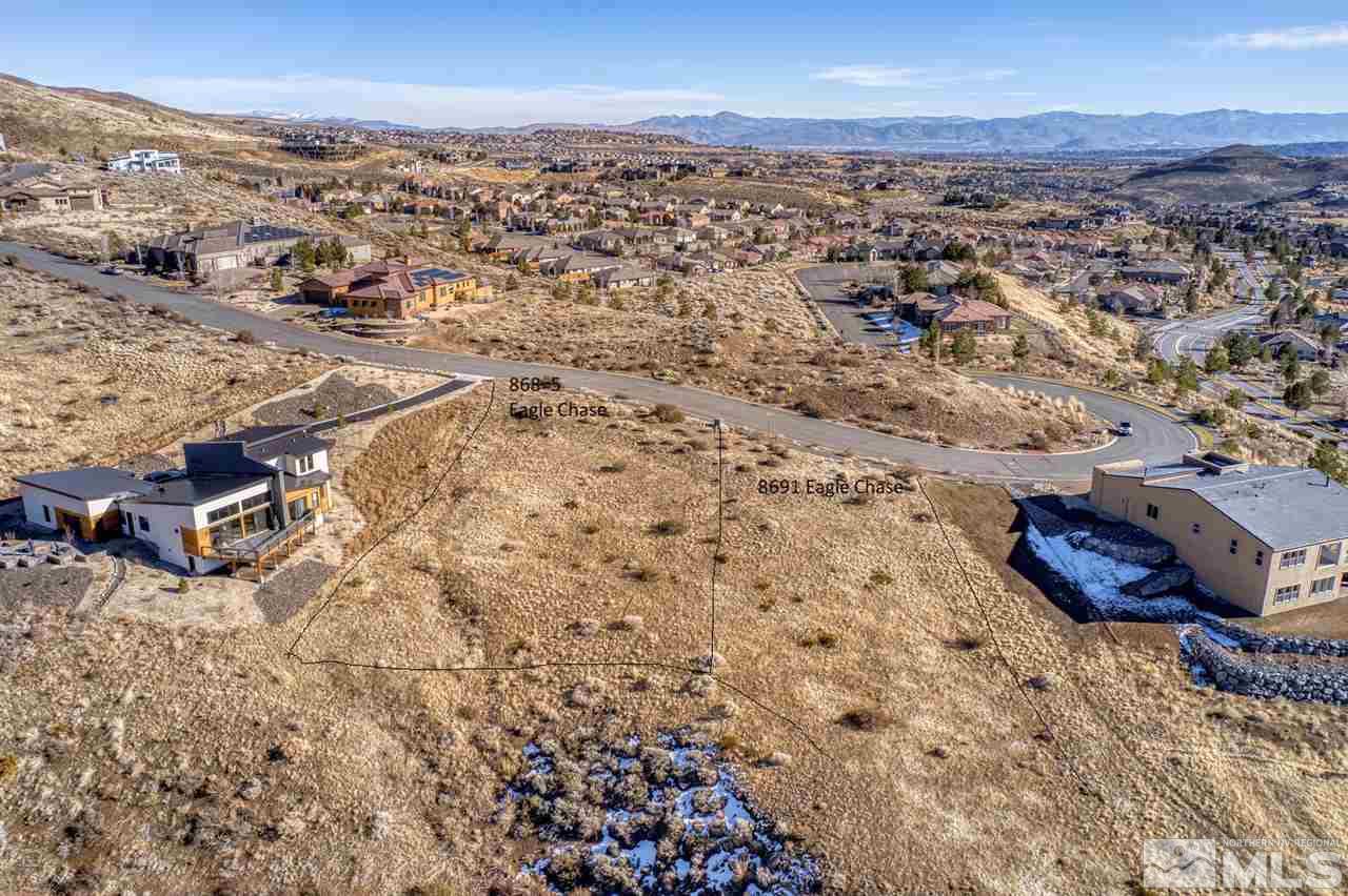 8691 Eagle Chase Trail Reno, NV 89523 - Photo 12 of 17 an aerial view of residential houses with outdoor space