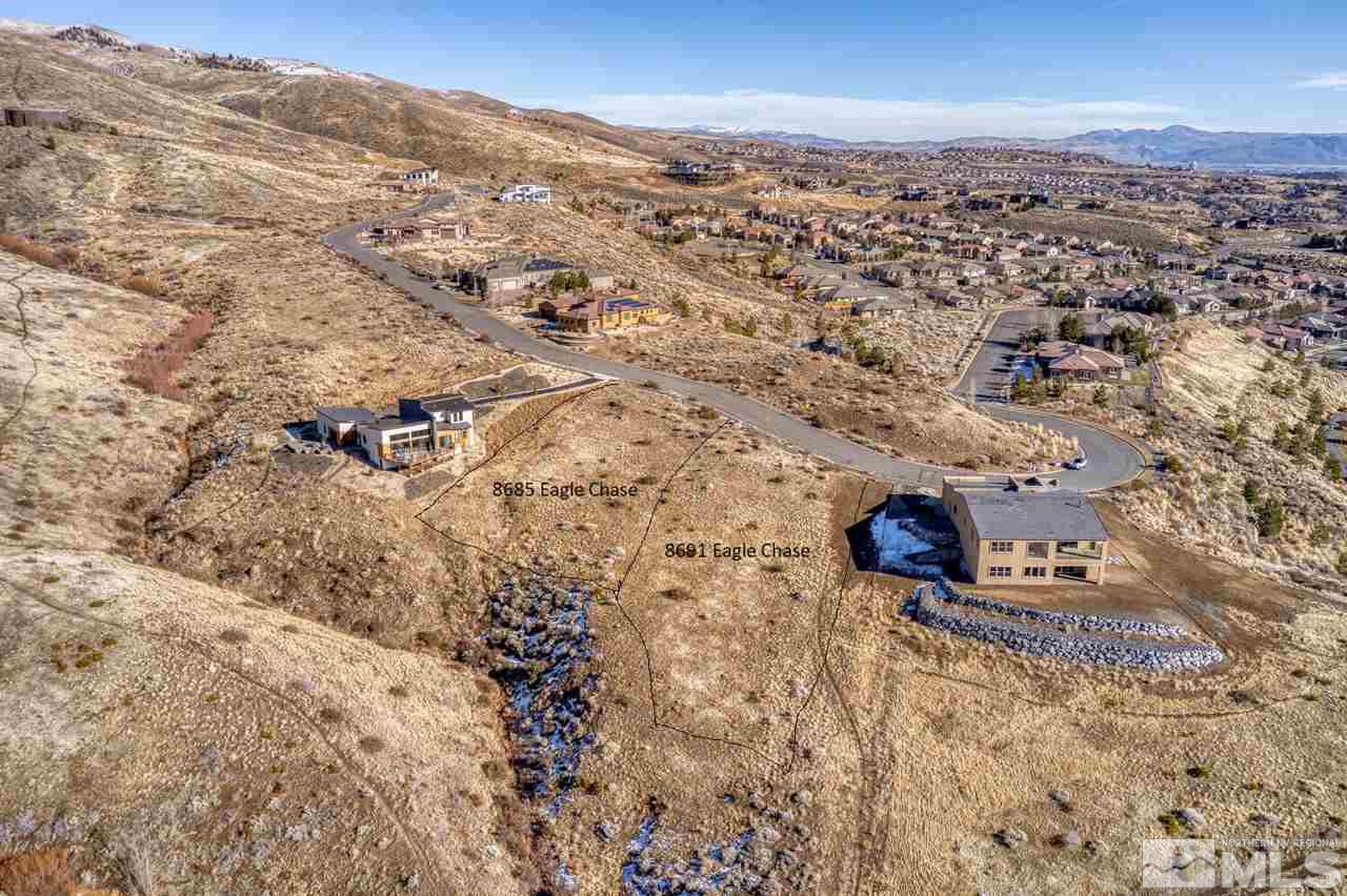 8691 Eagle Chase Trail Reno, NV 89523 - Photo 13 of 17 an aerial view of residential house with parking space