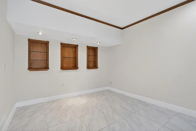 a view of empty room