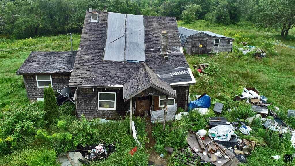 1215 Springfield Road Danforth, ME 04424 - Photo 20 of 31 drone-1215-springfield-home