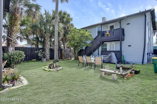a view of a house with a glass door
