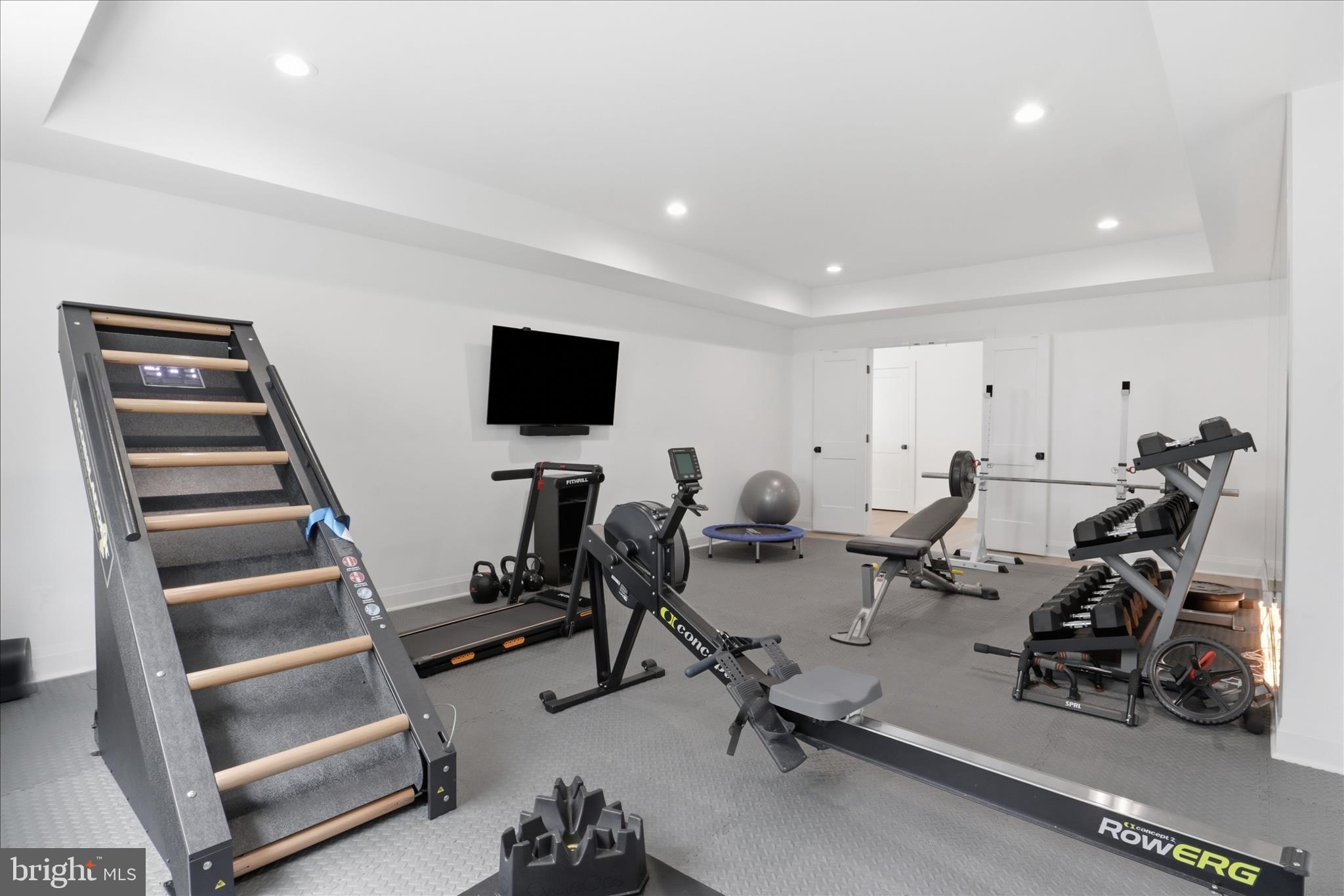 202 Branch Road Southeast Vienna, VA 22180 - Photo 53 of 59 a view of a room with gym equipment