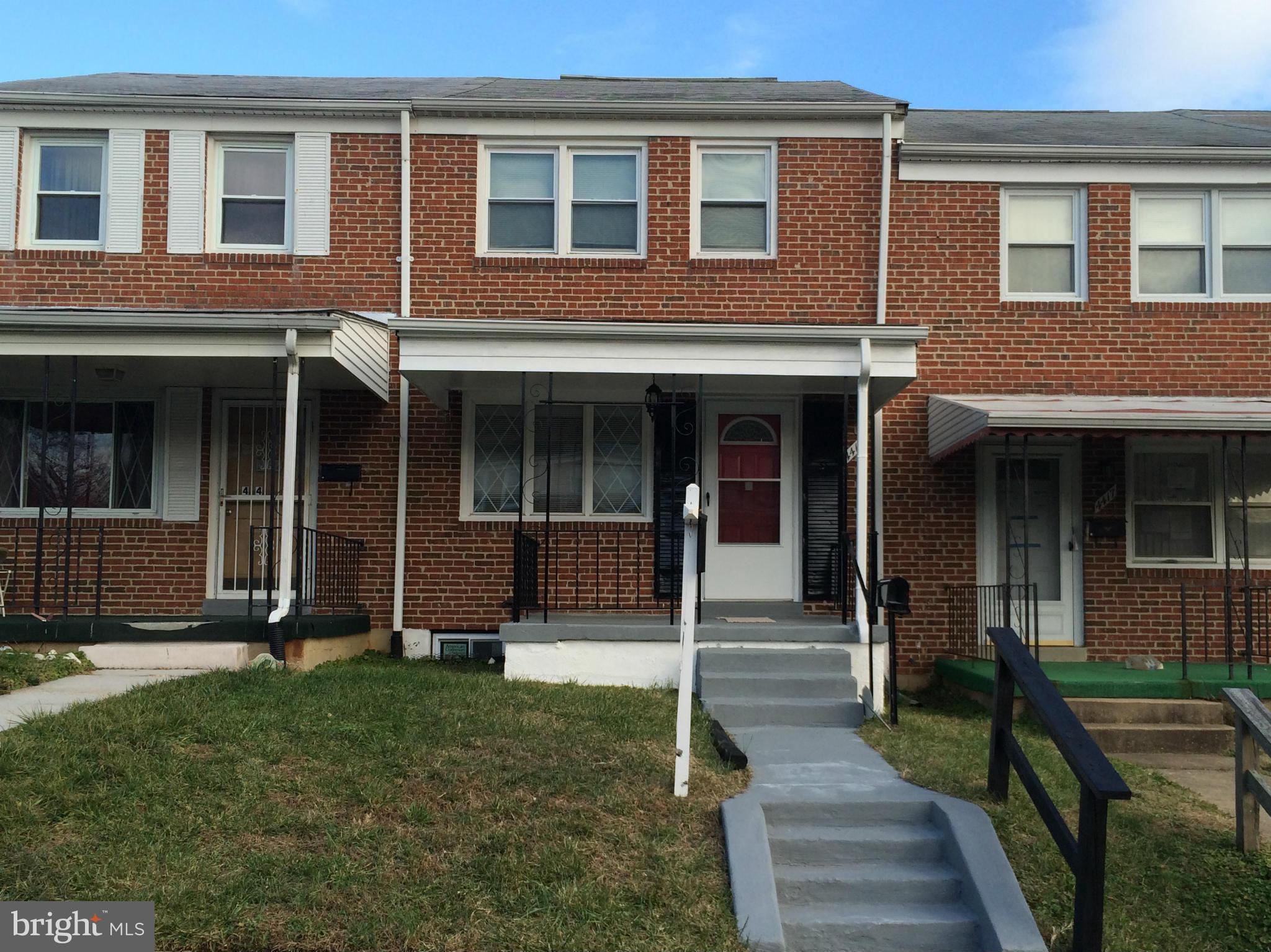 4415 Fenor Road Halethorpe, MD 21227 - Photo 1 of 29 a front view of a house with a yard