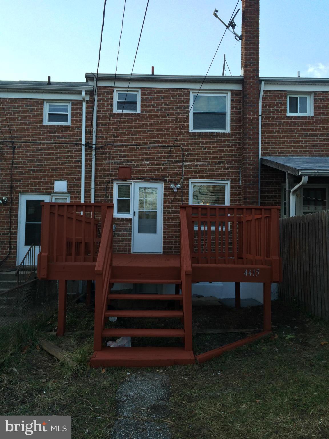 4415 Fenor Road Halethorpe, MD 21227 - Photo 29 of 29 a view of a house with backyard and sitting area