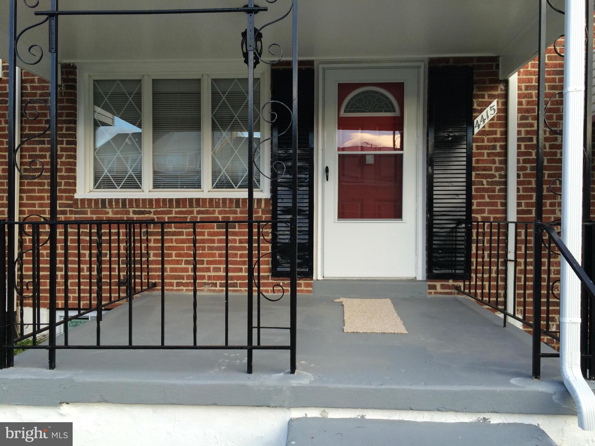 4415 Fenor Road Halethorpe, MD 21227 - Photo 4 of 29 a view of front door of house