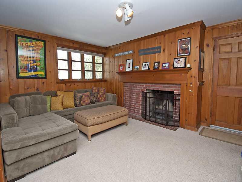 709 West Waldheim Road Fox Chapel, PA 15215 - Photo 14 of 18 Basement/Game Room. Basement game room features working fireplace.