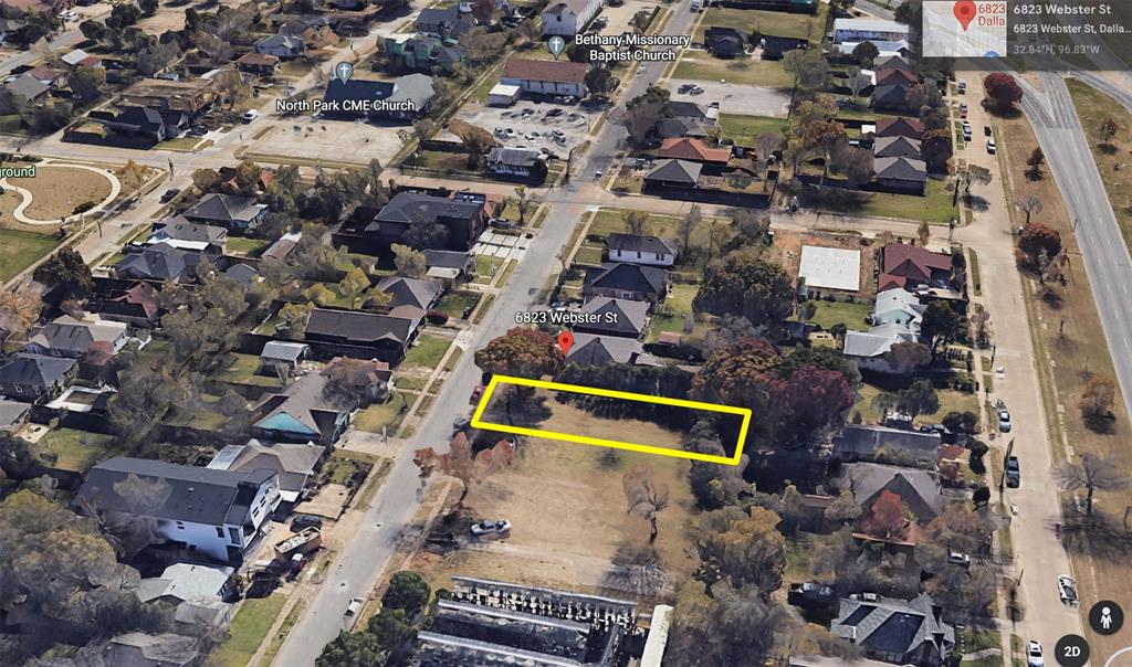 6823 Webster Street Dallas, TX 75209 - Photo 11 of 13 an aerial view of residential houses with outdoor space