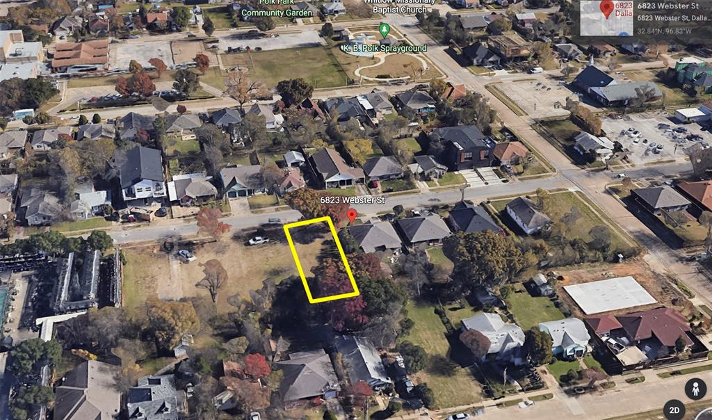6823 Webster Street Dallas, TX 75209 - Photo 12 of 13 an aerial view of residential houses with outdoor space