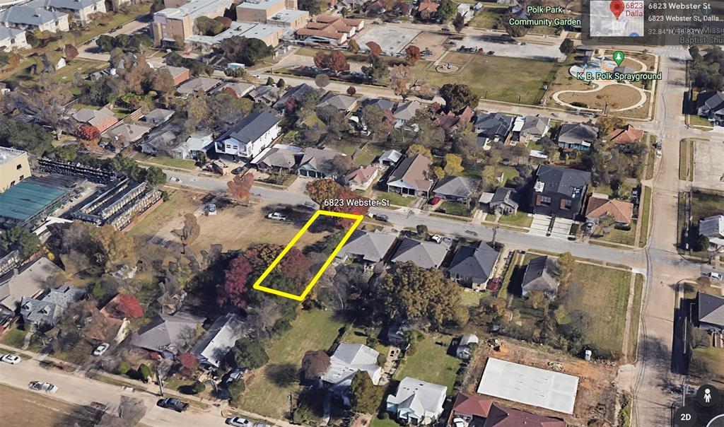 6823 Webster Street Dallas, TX 75209 - Photo 13 of 13 an aerial view of residential houses with outdoor space