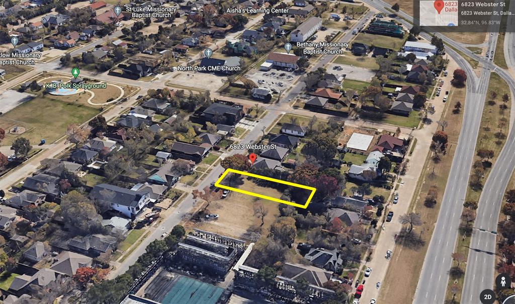 6823 Webster Street Dallas, TX 75209 - Photo 9 of 13 an aerial view of residential houses with outdoor space