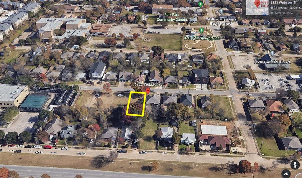 6823 Webster Street Dallas, TX 75209 - Photo 10 of 13 an aerial view of a city